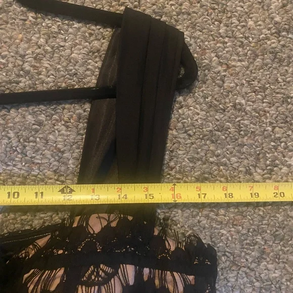 Black lace top size 16 City Chic dress - Picture 9 of 10